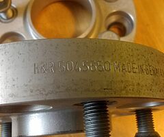 25mm H&R Vauxhall Astra MK4 MK5 Wheel Spacers 5x110 Corsa D/E Vectra B/C Omega A/B Saab For Allo - Image 3/4