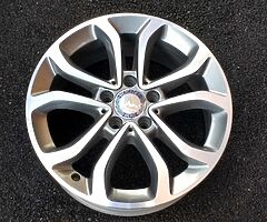17" Genuine Mercedes C Class Sport W205 Alloy Wheel 5x112 Full Size Spare - Image 3/8