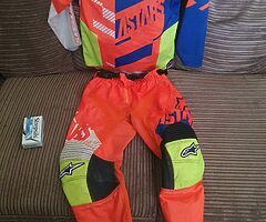 Kids motocross gear used