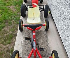 Kids Go-kart only used a few times great condition was 275 take no less than 100 for it.
