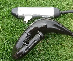 Yamaha Yz 125 exhaust