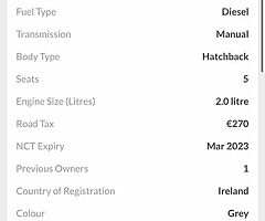2016 VW Golf GTD from €367 P/M - Image 9/10