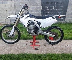 Crf450 twinpipe