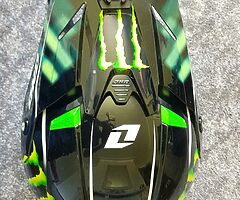 One industries monster energy helmet