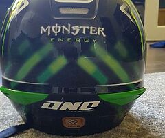 One industries monster energy helmet