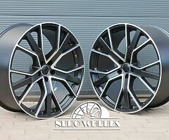 AUdi Q7 style alloys 5x112