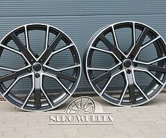 AUdi Q7 style alloys 5x112 - Image 3/7