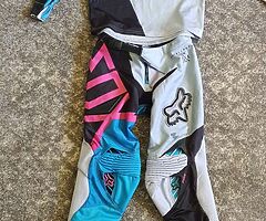 Bundle of kids MX clothing age 8