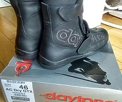 Daytona Journey GTX Gore-Tex Motorcycle Boots EU 46 UK11