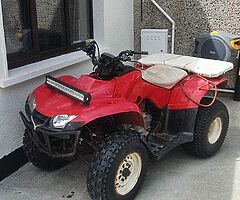 07 honda trx 250 Swap for crf 50