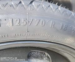 Space saver wheel vw seat Mercedes audi etc