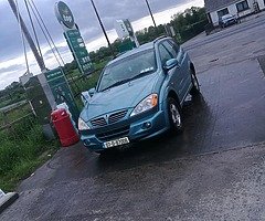 2007 ssangyong kryon jeep nct and taxed