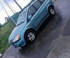 2007 ssangyong kryon jeep nct and taxed