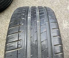 18" GENUINE AUDI A3 S3 SALOON ALLOYS GREAT TYRES 5x112 WHEELS SEAT SKODA VOLKSWAGEN - Image 8/10