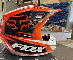 Fox V2 helmet