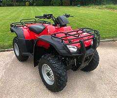 Honda Fourtrax 350 4X4 quad