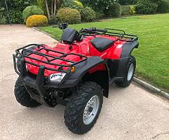 Honda Fourtrax 350 4X4 quad