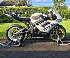 07 Triumph 675 Daytona Track bike