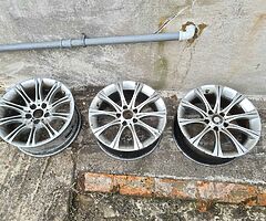 BMW E46 E87 E92 F30 E60 3 5 Series Single Alloy Wheel 5x120 Spare Space Spacer