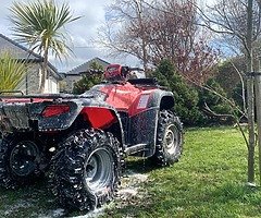 2007 Honda 500.  Low hours