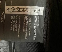 Alpinestars Atem V3 leather suit