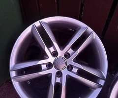 18 rs6 5x112 8j all no tyres no crack ör weld ör etc best offer take this alloys no waste time