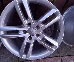 18 rs6 5x112 8j all no tyres no crack ör weld ör etc best offer take this alloys no waste time - Image 4/10