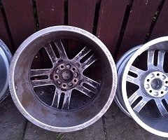 18 rs6 5x112 8j all no tyres no crack ör weld ör etc best offer take this alloys no waste time - Image 8/10
