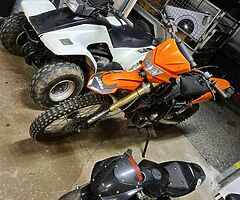 yamaha  breeze  125 going 100% need a  bike of tlc mini motor  and scrambler   parts are repair