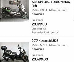 2017 Kawasaki j125 - Image 5/6