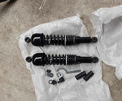 Cafe racer/project shocks and twin taillamp