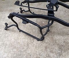 2010-2014 650 Versys Givi pannier and topbox rails