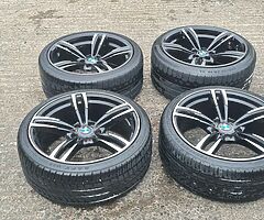 BMW M3 M4 F80 F82 437M 19 Inch Alloy Wheels Singles 8.5 9 10J 5x120 Genuines - Image 4/9