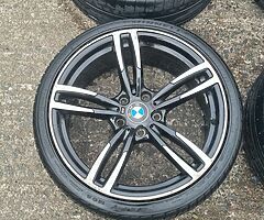 BMW M3 M4 F80 F82 437M 19 Inch Alloy Wheels Singles 8.5 9 10J 5x120 Genuines - Image 5/9