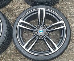 BMW M3 M4 F80 F82 437M 19 Inch Alloy Wheels Singles 8.5 9 10J 5x120 Genuines - Image 6/9
