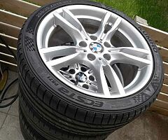 Genuine bmw m sport alloys 5x120