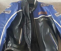 Hunter Leather Motorcycle Jacket
