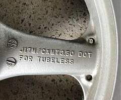 Kawasaki wheel 17”