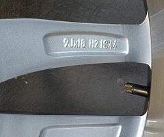 18" GENUINE BMW 5 SERIES G30 M SPORT 662M STAGGERED ALLOYS TYRES 5x112 WHEELS - Image 8/10