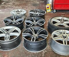 BMW AUDI MERCEDES 18 19 20 Inch Alloy Wheels Bulk Sale Cheap to clear