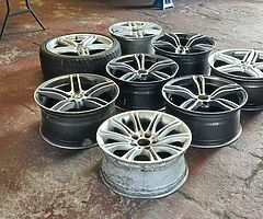 BMW AUDI MERCEDES 18 19 20 Inch Alloy Wheels Bulk Sale Cheap to clear