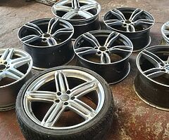 BMW AUDI MERCEDES 18 19 20 Inch Alloy Wheels Bulk Sale Cheap to clear - Image 4/4