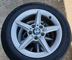 16"GENUINE  BMW 5x120 RONAL ALLOYS/TYRES
