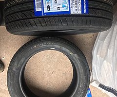 Pair of brand new 18” Tyres