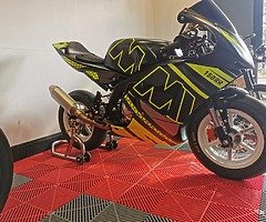 TIANDA TDR300 AND KAYO MR150 MINIGP RACE BIKES