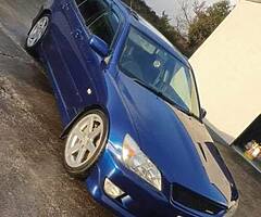 Plastic kitted toyota altezza 4 Clyinder beams