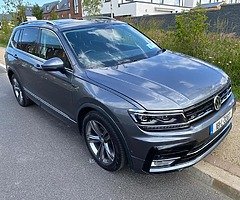 2018 Volkswagen Tiguan R line model All space 7 seater manual transmission - Image 8/10