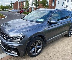 2018 Volkswagen Tiguan R line model All space 7 seater manual transmission - Image 10/10