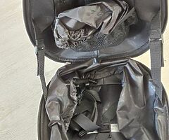 Genuine Triumph Tiger rear seat day case