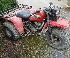 Honda trike 250es big red